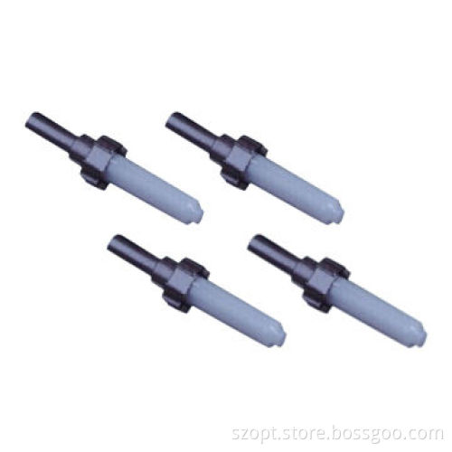 Step ferrule with flange